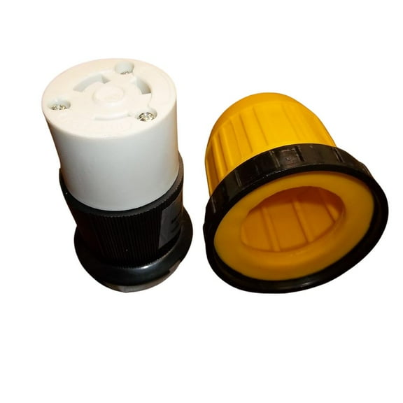 Replacement Cord End for 30 Amp Female Twist Lock End with Weather-proof Cover by FASWORX