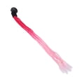 thumbnail image 3 of Decoration Motorcycle Helmet Braids Ponytail Stylish Helmets Dreadlocks  With Suction CupPeach Light Pink, 3 of 8