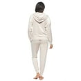thumbnail image 3 of Felina - Womens Velour Zip Hoodie and Jogger Set  Soft 2-Piece Tracksuit Lounge Set, 3 of 3