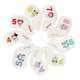 thumbnail image 2 of 9 fundas protectoras para cabezas de palos de golf de hierro Blanco, 2 of 9