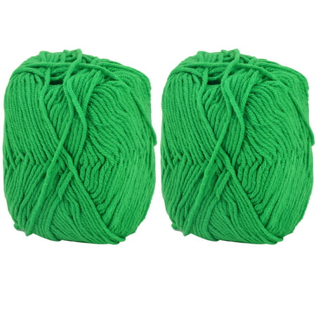 Festival DIY Scarf Sweater Hat Knitting Sewing Yarn String Cord Green 100g