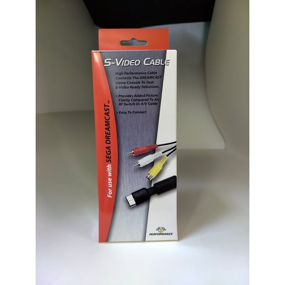 S-Video Cable Adapter Cord for Sega Dreamcast by Performance S Video