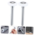 thumbnail image 3 of WEUVEB 2 Pcs Roues de Remplacement Stables en Nylon pour Garages Résidentiels 10.5X4.5CM, 3 of 8