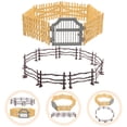thumbnail image 1 of AURARMLET 1 Set of Simulation Fence Plastic for Indoor Decoration Realistic Design, 1 of 5