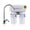 Chrome, variant on Aquasana Under Sink Water Filter | 2-Stage Filtration | Reduces up to 99.99% of PFAS, Lead, Chlorine, Cysts, & More | Under Counter Drinking Water Filter | AQ-6200-NF