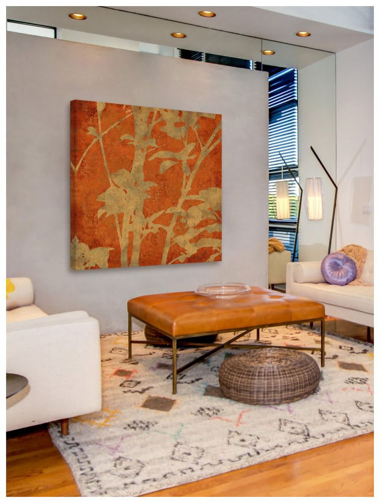 "Panel 2" Painting Print on Wrapped Canvas