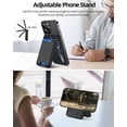 thumbnail image 6 of ExtreLife Magnetic Wallet with Find My, Magnetic Wallet with Adjustable Phone Stand Compatible for iPhone 17/16/15/14/13/12 Series, RFID Leather Card Holder, 6 of 10