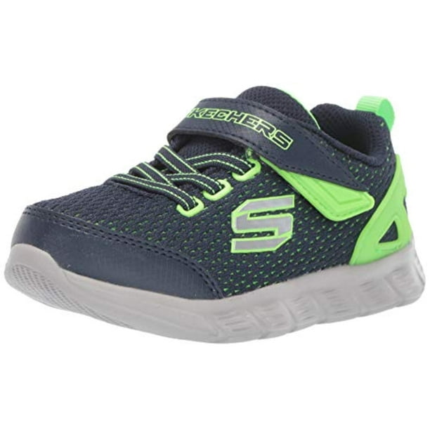 Skechers - Skechers Kids Boys' COMPFY Flex-INTERDRIFT Sneaker, Navy ...