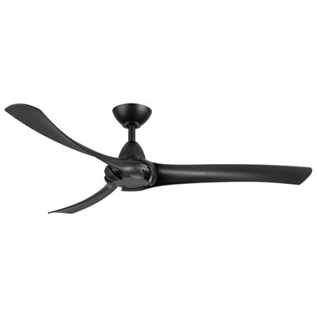 Wind River WR1461MB Droid 52" Matte Black 3-Blade Hanging Indoor Ceiling Fan