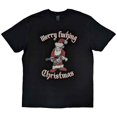 thumbnail image 1 of Motorhead Unisex T-Shirt Merry Effing Christmas, 1 of 3
