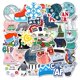 thumbnail image 1 of 10/30/50Pcs/Set Cute Japanese style Kawaii Boxed Stickers Planner Scrapbooking Stationery Japanese Diary StickerChina Gong Bohan LED, 1 of 1