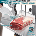 thumbnail image 6 of Electric Bone Saw Machine, 1500W Meat Cutter with 0.16-7.9 Inch Cutting Thickness, 19.3" x 15" Table Saw, Includes 5 Saw Blades for Cutting Chicken, Fish, and Beef, 6 of 7