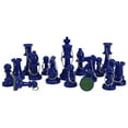 thumbnail image 2 of WE Games Keychain Bag Tag Chessmen - Includes 17 Plastic Pieces in Blue Metal Chain, 2 of 7
