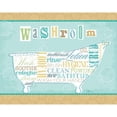 thumbnail image 3 of Pela Studio 24x20 Black Modern Framed Museum Art Print Titled - Bathroom Words II, 3 of 5