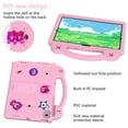 thumbnail image 3 of Dteck Kids Case for Lenovo Tab M10 Plus 3rd Generation 10.6 Inch Tablet, DIY Cute Cartoon Toys for Kids Child Proof Shockproof Shell with Handle Stand,Pink, 3 of 6