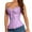Purple, variant on Shapewear Lace Bustier Corset Crop Tops for Women - Spaghetti Strap Corset Bustier Fashion Going Out Top Shapewear White M