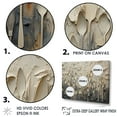 thumbnail image 3 of Designart "Neutral Toned Cutlery" Utensils Wall Art Prints, 3 of 7