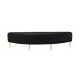 thumbnail image 3 of TOV Furniture Bianca Black Velvet King Size Bench, 3 of 3