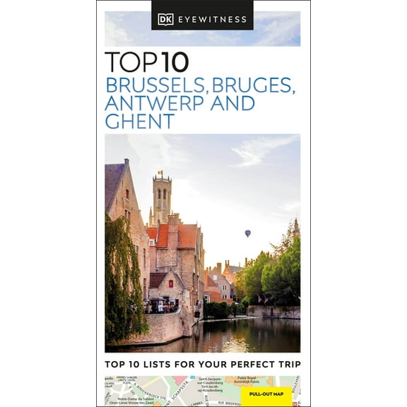 Pocket Travel Guide DK Top 10 Brussels, Bruges, Antwerp and Ghent, (Paperback)