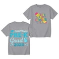 thumbnail image 3 of Pre-K Graduation Shirt: Girls Boys Last Day of School Short Sleeve T-Shirt Kids 2026 Preschool Graduation Gift Tops(Grey,6-7 Years), 3 of 3