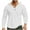 White, variant on hotojiny Men's Long Sleeve Hoodie Casual Lightweight Pullover Breathable Quarter Button Athletic Sport Sweatshirt Fall T-Shirts