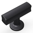 thumbnail image 3 of Hickory Hardware H077878MB-10B 1.93 in. Woodward T-Bar Cabinet Knob, Matte Black - Pack of 10, 3 of 7