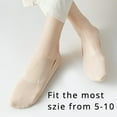 thumbnail image 2 of YooGuoGuo No Show Socks 7 Pairs for Women 5-10 Non Slip Low Cut Liner Flat Breathable Stretchy Invisible Summer Thin Hidden, 2 of 7