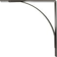 thumbnail image 4 of Ekena Millwork 3"W x 20"D x 20"H Morris Steel Bracket, Hammered Dark Bronze, 4 of 11
