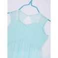 thumbnail image 5 of YEAHDOR Kids Lace Chiffon Flower Girls Dress Princess Pageant Birthday Party Maxi Dress Bridesmaid Ball Gown Sky Blue 16, 5 of 7