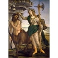 thumbnail image 3 of Sandro Botticelli 14x18 Black Modern Framed Museum Art Print Titled - Pallas and the Centaur (1480-1485), 3 of 5