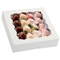 thumbnail image 1 of Cajas de panadería Moretoes Auto-Popup, 35 unidades, 25 x 25 x 6 cm, para tartas, 1 of 8