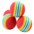 thumbnail image 3 of 12Pcs MultiColored Rainbow Ball for Pet Owners and Puppies 1.4in Diameter, 3 of 9