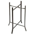 thumbnail image 4 of Creative Co-Op Round Metal Planters on Stands, White and Black, Set of 2, 4 of 8