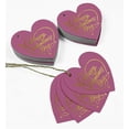 thumbnail image 5 of Inkdotpot Gold Foil Paper Hang Tags Happy Valentine's Day Valentine Favor Tags 100 Pieces, 5 of 6