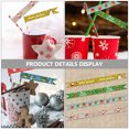 thumbnail image 3 of KAKOWELY 1 juego de pegatinas navideñas para pajitas, pegatinas decorativas para fiestas con temática navideña, pegatinas para pajitas de bebidas., 3 of 4