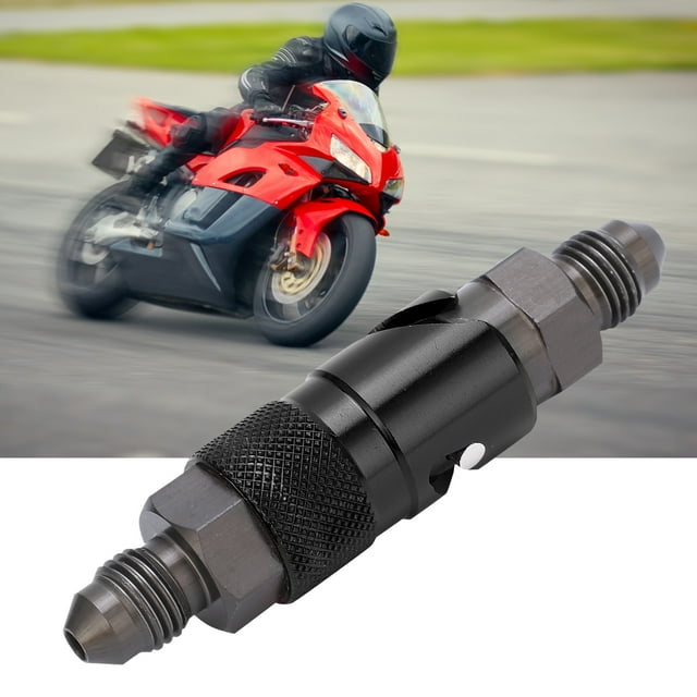 FAGINEY Brake Line Quick Release Connect Adapter Aluminum Alloy Fitting for Oil Fuel Fluid Hose,Brake Hose Adapter,Oil Line Quick Release Connector