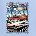 thumbnail image 6 of Wild Bobby Mustang Untamed American Spirit Ford Cars and Trucks Women Graphic Long Sleeve Tee, Light Blue, Medium, 6 of 6
