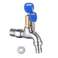 thumbnail image 1 of Grifo de latón antirrobo con llave de bloqueo exterior antirrobo para grifo Grifo de agua Echaprey, 1 of 4