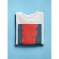 thumbnail image 3 of Pastell Fire Woman With A Bird Sweatshirt Women's -Hulya Ozdemir Designs, Female Large, 3 of 4