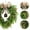 Z1-Green, variant on weibbin 16-Inch Real Touch Norfolk Pine Christmas Wreath with Bow - Lifelike Soft Pine for Indoor & Outdoor Holiday Decor