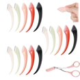 thumbnail image 1 of Roarrave Eyebrow Razor, Beginner's Safety Eyebrow Razor - Stainless Steel Crescent Blade with Micro-Guard, Portable Crescent eyebrow Makeup Trimmer, Face razor for Women and Men(3 SETS), 1 of 1