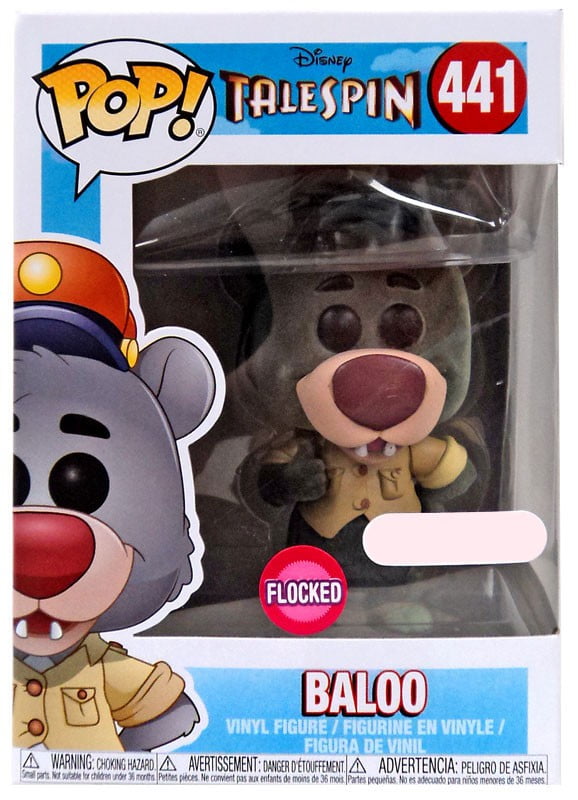 what does flocked funko mean