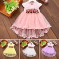 thumbnail image 5 of Usaibhir Infant Kids Baby Girl Clothes Summer Floral Print Lovely Lace Sleeveless Cotton Princess Party Dresses Mesh Girls Clothes Girls Ball Gown 0-24M, 5 of 5