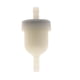 thumbnail image 4 of EeaseMX 2 filtros de gasolina en línea para cortacésped de motor pequeño, de plástico, para filtros de aceite universales de motocicleta y bicicleta (blanco), 4 of 7