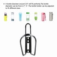 thumbnail image 4 of DUNCHATY Universal Bike Water Bottle Holder – Lightweight Aluminum Alloy Bicycle Cup Cage for Mountain Bike, Road Bike, MTB – Easy Install Cycling Accessories, Black, 4 of 6