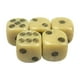 thumbnail image 5 of 10 piezas esquinas círculos acrílicos opacos 1,6 CM 6 piezas de juego Zulema Dados de seis caras, 5 of 8