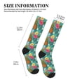 thumbnail image 2 of Picia Pineapple Printed Sports Compression Socks - 15-20mmHg Graduated Compression, High-Performance Soft and Breathable Socks for Men and Women, 2 of 5