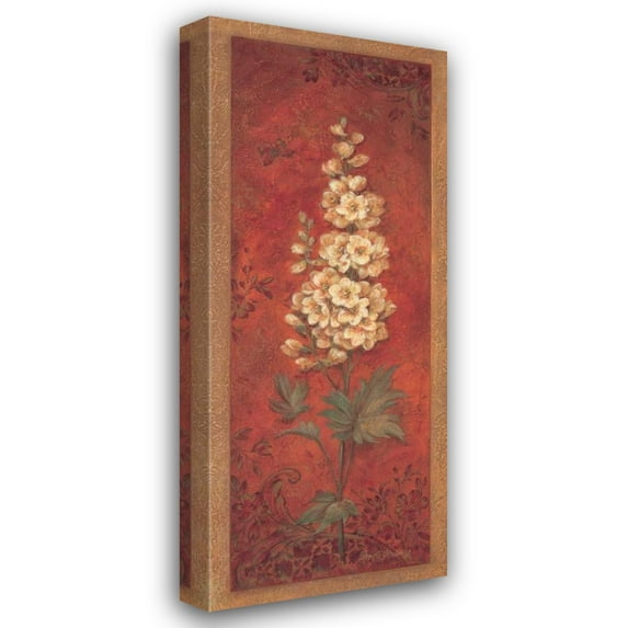 Pamela Gladding 12x24 Gallery Wrapped Canvas Wall Art Titled - Delphinium