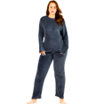 thumbnail image 1 of Pijama Afelpada Mujer Polar Pantalón Sudadera Unitalla, 1 of 5