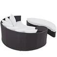 thumbnail image 4 of Modway Lit de Jour de Patio Extérieur Convene en Espresso Blanc, 4 of 4